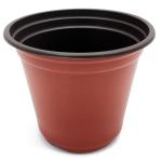 Tobacco Ecofriendly 90mm Dia Seedling Plastic Flower Pots 66mm High