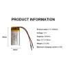 Buy cheap OEM 3.7v 2000mah LiPo Battery Power Lithium Ion Polymer Rechargeable Battery from wholesalers