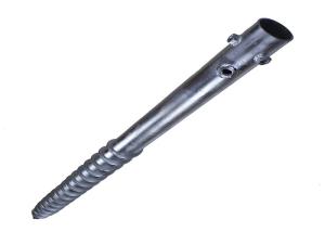 Wholesale Anti - Corrosion Ground Screw Piles 1800L*76Dmm Hot Dipped Galvanized Spiral Shape from china suppliers