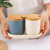Buy cheap Savall Nordic LFGB Kitchen Seasoning Pot WIth Wooden Cover from wholesalers