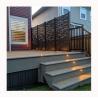 Buy cheap Custom Carving Outdoor Garden Partition Fence Stainless Steel Laser Perforated from wholesalers