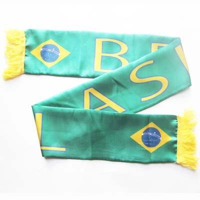 Buy cheap National Advertising Promotional Brasil Scarf from wholesalers