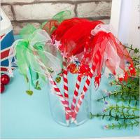 Buy cheap New craft ballpen with Nylon Ribbons and bell /heart pendants decor for product