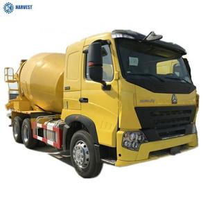 Wholesale 10m3 Capacity SINOTRUK A7 6x4 371hp Concrete Mixer Truck With Top Reducer from china suppliers
