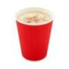 Buy cheap 0.64 Ounces Personalized Party Cups , Hot Beverage Cups Ripple Wall Design from wholesalers