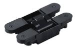 Wooden door Zinc alloy 3D Adjustable Concealed Hinge with Aluminum arm 29x160mm