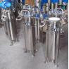 Buy cheap Stainless Steel Low Pressure Bag Filter Housings for Industrial Filtration Solutions from wholesalers