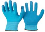 13 Gauge Latex Coated Work Gloves Crinkle Finish , Thermal Latex Coated Gloves