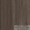 Buy cheap Partition PVC Decorative Film 0.25mm - 0.60mm Thickness Dark Grey Color from wholesalers
