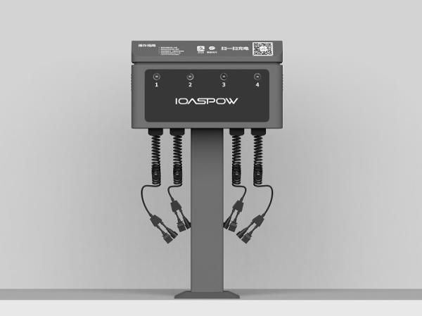 Buy cheap Iron shell 4 channel output electric bicycle、scooter 、balance car smart sharing DC charging pile Output voltage 22-88V from wholesalers