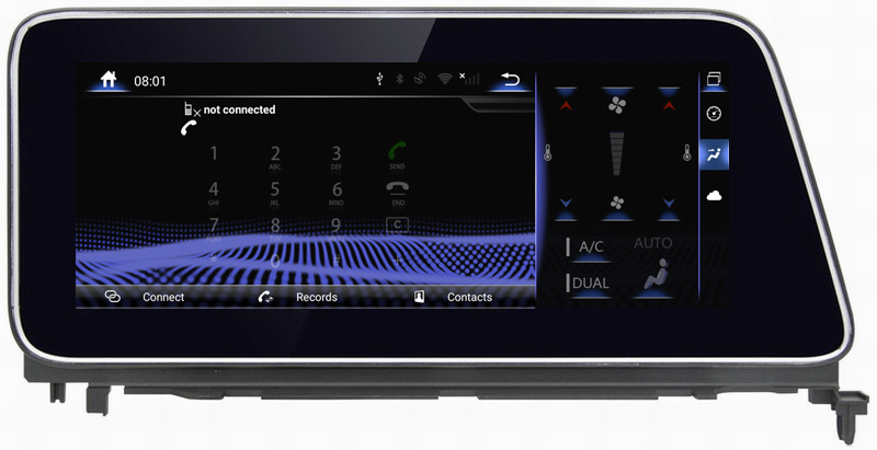 Ouchuangbo car radio gps stereo muitmedia for Lexus RX 200T RX200 RX200t 450H 2016-2018 support android 9.0 system