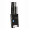 Buy cheap 6 Antennas High-power Portable 3G/4G (LTE+WIMAX) Cell Phone Jammer+wifi jammer Black 12-24 v vehicle power supply from wholesalers