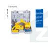 Buy cheap silver /yellow color 100w 12V electric car jack with electric impact wrench from wholesalers