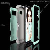 Buy cheap high quality silicon pc 2 in 1 shockproof cell phone case cover for samsung product
