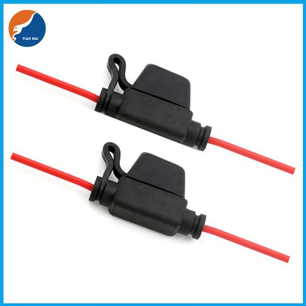 Quality TR-702 Red Wire ATN Mini Inline Waterproof Auto Fuse Holder for sale