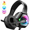 Buy cheap 100mA Onikuma K6 2.2kohm RGB Stereo Gaming Headset from wholesalers