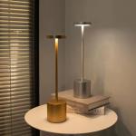 Vintage Led Desk Lamp With Dimmable Light And 5v Usb Charging