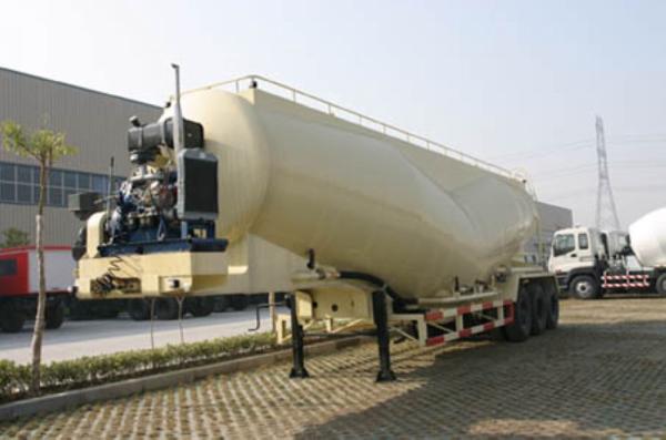 Buy cheap 39cbm Dry Bulk Tank Trailer For Talcum Powder , Cement Coal Delivery from wholesalers