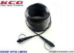 Mini H SC APC Waterproof Connector Armored Outdoor Field Fiber Optical Patch