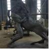 Buy cheap Antique Large Man fighting with lions bronze sculpture ,customized bronze statues, China sculpture supplier from wholesalers