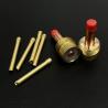 Buy cheap 50mm Length 3C418GS Wedge collect 995795 gas lens welding parts for TIG Torches from wholesalers