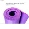 Buy cheap 1 inch Fitness Yoga Mat 36 x 84 Blue Black Nbr Yoga Mat Material Foam 10mm 20mm from wholesalers