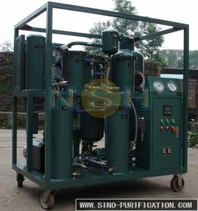 Buy cheap 35kw Degassing Vacuum Lubrication Oil Purifier 1800L/H from wholesalers