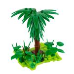 Legoinglys DIY garden assembly beautiful flower trees scene building block