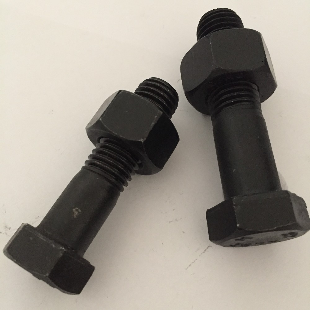 Yellow Zinc ANSI Hebei Fastener Grade 4.8/8.8/10.9 M6 M8 M10 M12 M16 DIN933 Hex Bolt