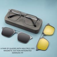 Buy cheap Goggles Triple Purpose Glasses Pultitanium Aluminum Magnetic Glasses product