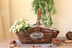 wicker basket manufacturer wicker garden basket willow plant baskets stock fast