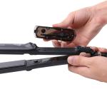 Professional Steam Hair Straightening Tools Ceramic Hair Iron Portable