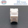 Buy cheap Network RJ45 Keystone Jack CAT5E CAT6 180 Degree UTP from wholesalers