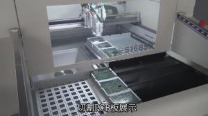 China Safety PCB Depaneling Router Machine 1220mm*1450mm*1420mm on sale
