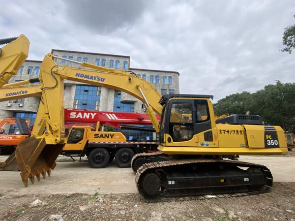 Buy cheap Used Japan imported large Komatsu PC350 excavator with Komatsu engine for sale from wholesalers
