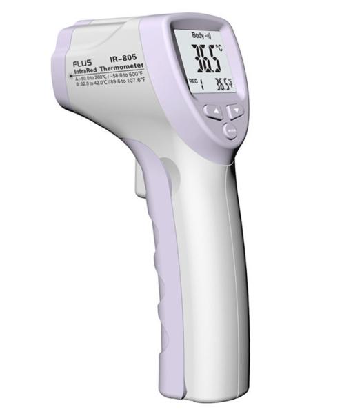Buy cheap White Non Contact Infrared Thermometer For Body Temperature 10s Auto Shutdown from wholesalers