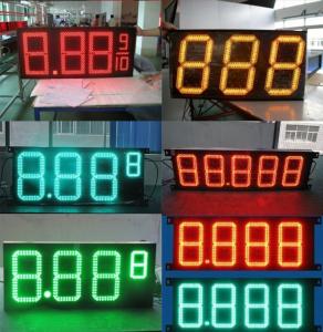 Wholesale Outdoor 5000mcd 48in Led Gas Price Panel 20W Full Color waterproof dustproof from china suppliers