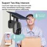 Buy cheap 2K Solar Security Camera Outdoor WiFi Surveillance Spotlight 4MP Pan Tilt from wholesalers