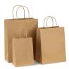 Buy cheap Customized Eco-friendly Brown Gift Bags Kraft Gift Paper Bags from wholesalers