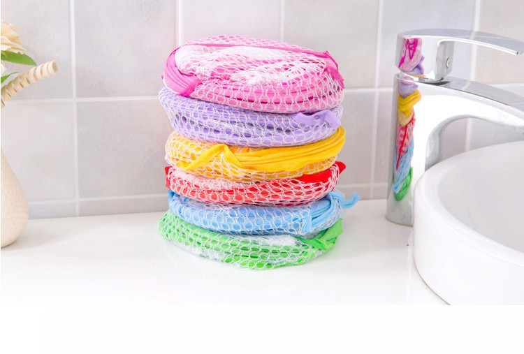 Bulk Collapsible PP Plastic Laundry Basket Mesh Laundry Bag