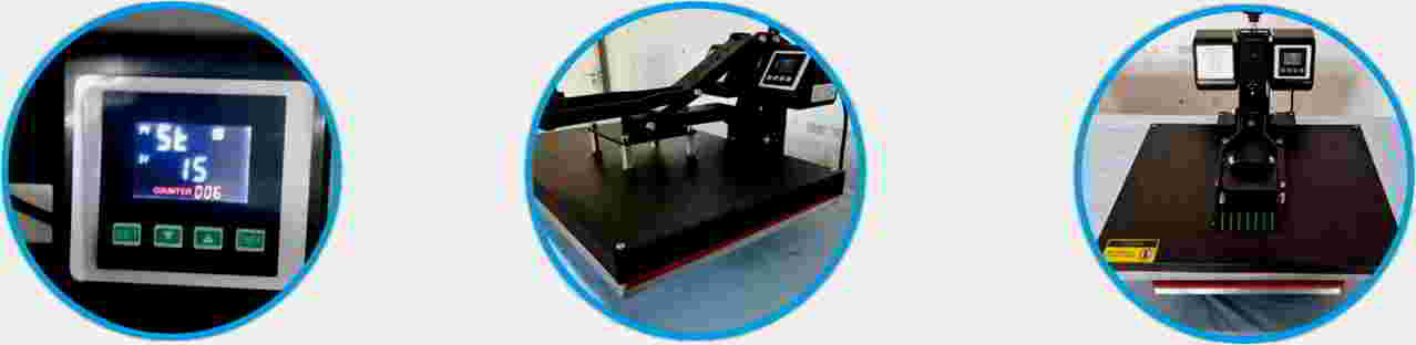 Professional T-Shirts Glass Flags Heat Press Machine 40x60