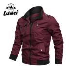 Windcheater Giacca Cotton Thin Fall Top Abrigos Hombre Utility Long Sleeve