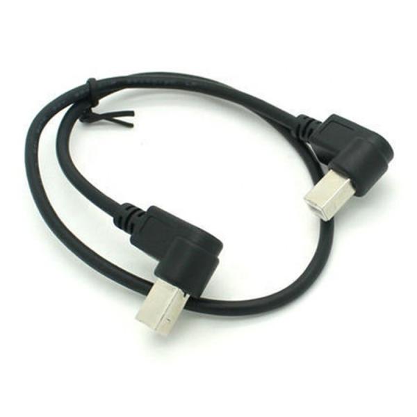 Buy cheap Customization 90 Degree Right Angle Male to Male USB B Cable from wholesalers