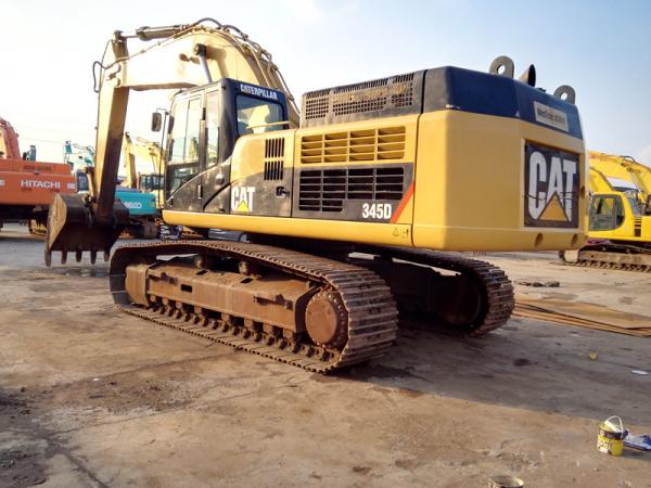 Buy cheap 345D Used CAT Excavator 8920mm Digging Dep CAT C13 Engine 12.5L Displacement from wholesalers