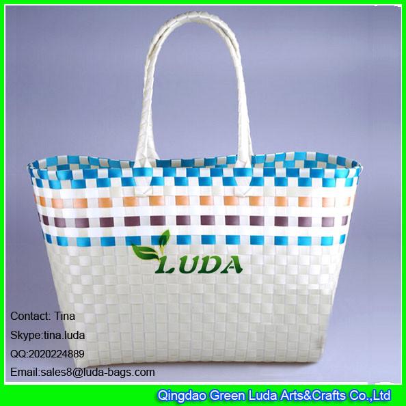 Buy cheap LUDA large woven PP straw bag from wholesalers
