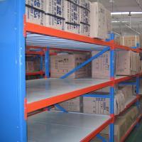 Buy cheap Manual Boltless Steel Shelving Customizable Warehouse Storage Longspan Rack product