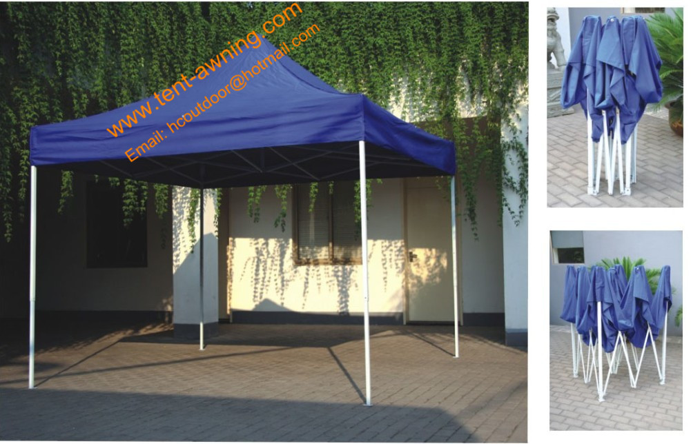 Outdoor Foldable Tent UV Resistant Oxford Cover Advertising Fold Up Canopy