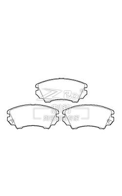 Buy cheap 2010 Buick Lacrosse Brake Pads 13237751 / Ceramic Buick Brake Pads from wholesalers