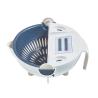 Buy cheap Plastic Sink Drain Basket Multifunctional Vegetable Cutter Gray White from wholesalers