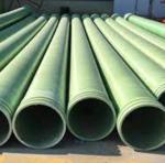 Civil Engineering Large Fiberglass Tubes Sewer Pipe For Sewage Drainage